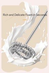 MINI Coffee Frother USB Rechargeable 3 Speeds Foam Maker Coffee Milk Mixer Electric Handle Blender Egg Beater Hot Cooking Tools