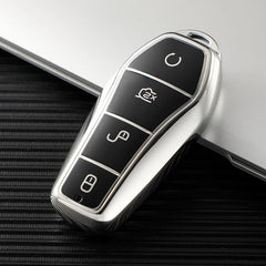 4 Buttons TPU Car Key Case for BYD Atto 3 Han EV Dolphin Remote Control Protect Cover Auto Accessories