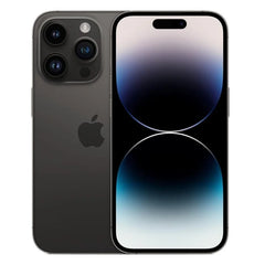 هاتف Apple iPhone 14 Pro مستعمل غير مقفل، ذاكرة 128 جيجابايت، ذاكرة 256 جيجابايت، ذاكرة 512 جيجابايت، ذاكرة وصول عشوائي (RAM) بسعة 6 جيجابايت، شريحتي اتصال eSIM، شريحة واحدة + شريحة واحدة eSIM، شاشة OLED مقاس 6.1 بوصة، معرف الوجه، NFC، هاتف ذكي A15 5G