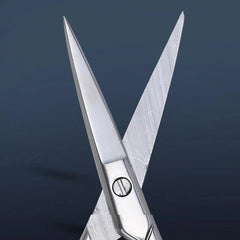 1Pc Stainless Steel Small Makeup Grooming Scissors Eyebrows For Manicure Nail Cuticle Beard And Mustache Trimmer Nose Hair Tool