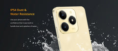 هاتف realme C61 الذكي بطارية 5000 مللي أمبير/ساعة شحن فائق السرعة 15 وات كاميرا 50 ميجابكسل AI شاشة 90 هرتز محرك AI IP54 256 جيجابايت NFC