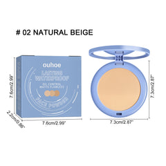 Face Setting Pressed Powder Oil Control Invisible Pores Waterproof Matte Long Lasting Natural Setting Powder Foundations Makeup