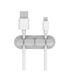 منظم كابلات USB من السيليكون من NNBILI، لفاف الكابل، مشابك إدارة سطح المكتب، حامل كابلات للفأرة وسماعات الرأس، منظم أسلاك