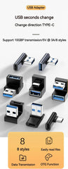 Universal USB 3.0 OTG Type C Adapter USB C Male to USB-A Male Female Converter for Macbook Huawei Samsung Xiaomi Ipad Connector