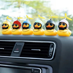 Broken Wind Duck Car Car Car Decoration Electric Battery Car Decoration Bicycle Little Yellow Duck Car Small Cute Decoration