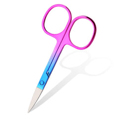 1Pcs Eyebrow Scissor Stainless Steel Eyelash Trimmer Facial Nose Hair Remover Manicure Nail Cuticle Beauty Scissors Makeup Tools