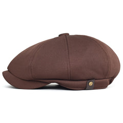 Spring Summer Casual Newsboy caps Breathable Outdoor Retro Beret Hats Octagonal Hat Fashion Solid Flat Caps