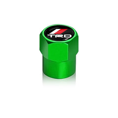 أغطية صمامات إطارات وعجلات سيارات جديدة مكونة من 4 قطع، ملحقات مُجددة متوافقة مع TRD TOYOTA Crown Reiz Corolla Prada Alphard Yaris Vitz Camry GT