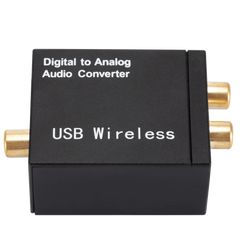 Digital To Analog Audio Converter Support Bluetooth 3 5mm Suitable For TV Audio Digital Coaxial Fiber Optic Analog Output Conver