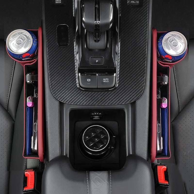 1pcs Car Seat Gap Organizer Storage Box Pocket Multifunction Wallet Keys Card Cup Phone Holder Auto Cup Holder Storage Box