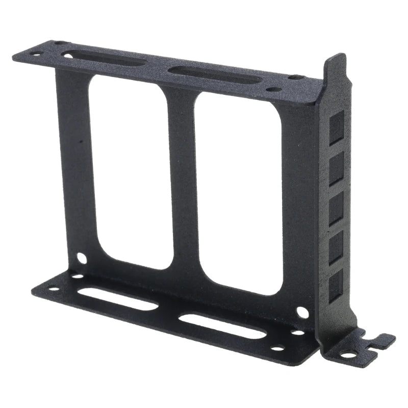 Ventilated 2.5" 3.5" SSD HDD Holder Upgrades Bracket for SSD and Mechanical Hard Most Internal PC Space H8WD