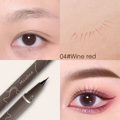 Smooth Very Fine Eyeliner Pen Longacting Quickdrying Waterproof Eyeliner Pen Suitable For Beginners Girls Holiday Gifts