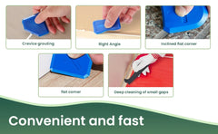 3 in 1 9pcs Silicone Remover Sealant Smooth Scraper Caulk Finisher Grout Kit Tools Floor Mould Removal Hand Tools Set