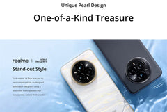 هاتف realme 14 Pro Plus 5G NFC Snapdragon 7s Gen 3، كاميرا Periscope OIS بدقة 50 ميجابكسل 3X، شاشة منحنية 6.83 بوصة، بطارية 6000 مللي أمبير في الساعة، IP69