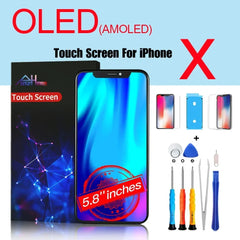 شاشة PINZHENG عالية الجودة INCELL LCD OLED OEM AMOLED لهاتف iPhone XS MAX X XR 11 12 13 MINI PRO PROMAX بديلة للشاشة