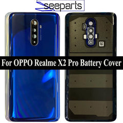 6.5" For Oppo Realme X2 Pro Back Battery Cover Door Housing Glass Case For Realme X2Pro Battery Cover RMX1931 Back Cover