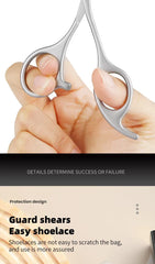 Eyebrow Scissors For Men And Women Makeup Tools One Metal Texture With Comb Eyebrow Razor Beauty Scissors Stainless Steel