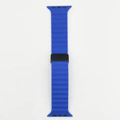 حزام سيليكون لساعة Apple Watch 49 مم 45 44 40 41 38 42 مم سوار مغناطيسي iWatch Ultra series 7 6 3 se 8 9 Ultra 2