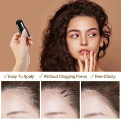1pcs Pro Hairline Enhancer Stick Waterproof Sweat-Resistant Hair Filling Powder for Thinning Hair Hair Shadow Shading Sponge Pen