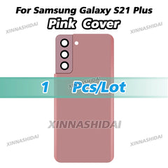 غطاء خلفي للبطارية جديد بجودة AAA لهاتف Samsung Galaxy S21 Plus، غطاء خلفي بلاستيكي، لوحة بديلة
