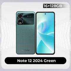 New HOTWAV Note 12 2024 Smartphone Android 14.0 5160MAH Cellphones 6+128GB 48MP+16MP+0.08MP Camera 6.8" HD Global Mobile Phone