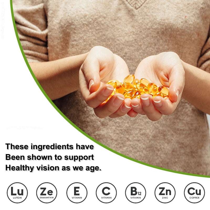 Alxfresh Lutein 40 mg With Zeaxanthin Health Supplements and Eyes Vitamins Supports Eye Strain Dry Eyes and Vision Health