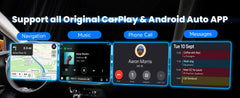 محول 2 في 1 سلكي إلى لاسلكي CarPlay ومحول لاسلكي Android Auto، التوصيل والتشغيل