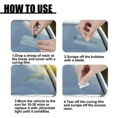 Car Windshield Cracked Repair Tool Upgrade Auto Glass Repair Fluid DIY Auto Window Scratch Crack Restore for Car Accessories
