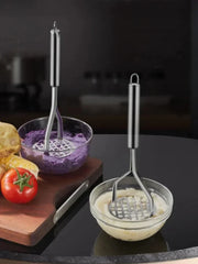 Home kitchen small tools, creative mud press, mashing machine, mud juice machine, stainless steel potato crusher, fruit pushing