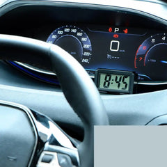 Mini Digital Clock Large Screen Car Dashboard Electronic Clock Self-adhesive Mini Clock Car Clock For Truck Dashboard
