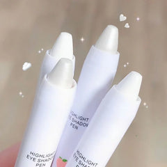 1PC Highlight Waterproof and Sweatproof Glitter Eyeshadow Pencil Good Texture Durable Eye Shadow Stick Strobe Matte Highlighter