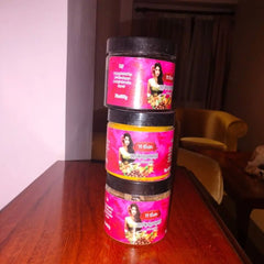Cambodia Yi Chen Brightening Tri-Pack | Coffee+Bean+Khmer Herbal Scrub & Body Lotion