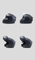 BLD Personalised Motorcycle Full Face Helmet Men Women Fashion Dual Lens Helmets Motocross Racing Modular Flip Up Casco Moto
