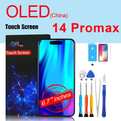 PINZHENG High Quality Screen INCELL LCD OLED For iPhone 14 Pro 15 Plus 13 Pro Max Display For iPhone Replacement With Tools