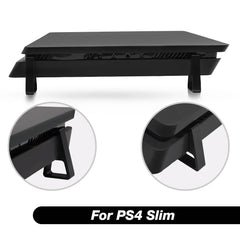 TECTINTER Cooling Horizontal Version Holder Stand For PS4 /Slim /Pro Console Accessories Anti-Slip Base Flat-Mounted Bracket