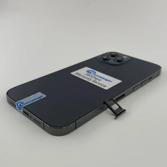هاتف Apple iPhone 12 pro Max الأصلي غير مقفول بشاشة 6.7 بوصة وذاكرة 128 جيجابايت وذاكرة 256 جيجابايت وبطاقة هوية وجه وNFC وذاكرة قراءة فقط ومعالج A14 Bionic وiOS مستعمل