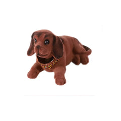 Car Ornaments Shaking Head Dog Doll Car Dashboard Toys Cute Nodding Puppy Auto Interior Accessories Auto Decor Kids Gift