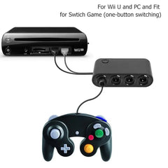4 Ports Game Converter for GameCube GC Controller USB Adapter for Nintend Switch NGC/Wii u/PC Star Fighting Support Dropshipping
