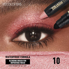 1PC Eye Brightening, Sponge Tip, Easy To Apply, Even and Smooth, 2-in-1 Eye Shadow Stick, Perfect for Music Festivals