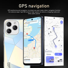 Global Vision I16 Pro Smartphone 5G Android 5300mAH 12GB RAM 512G ROM 6.56Inch 1080x2640HD 24+48MP MTK10 4G Network Mobile Phone