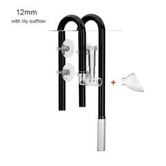 AQUAPRO Plastic Inflow Outflow Inlet Outlet Skimmer Lily Aquarium Accessories Tank Pipe Fish Water Filtro Fishbowl Akvarium