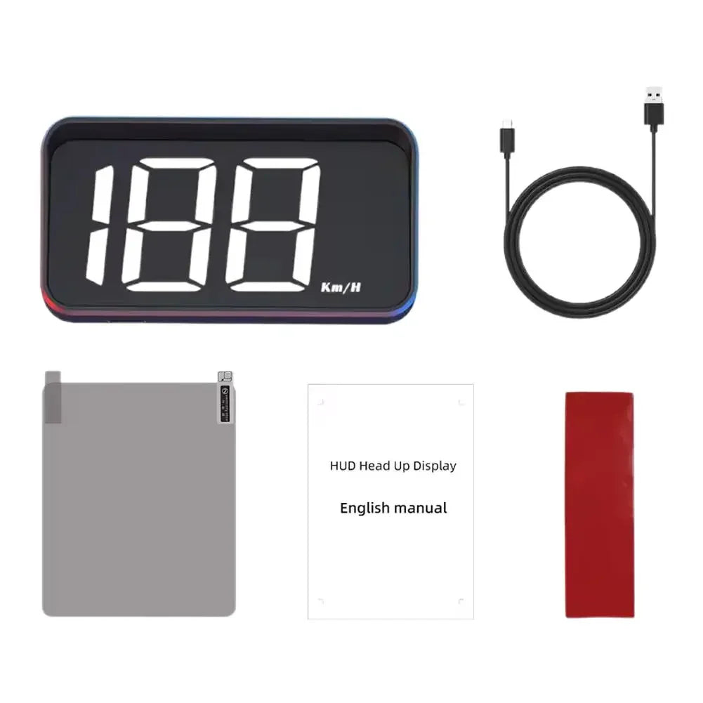 GPS Head-Up Display Auto Electronics HUD Projector Digital Display For All Car Speedometer Accessories KMH/MPH F6B6