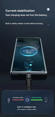 شاحن شاومي السريع 120 واط PD شحن سريع عالي الجودة كابل USB C إلى USB Type C لهاتف iPhone 15 Plus Pro Max Samsung S24
