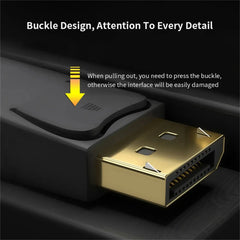 Dp To Hdmi Cable 1.8m 4k HD Adapter Cable Computer Monitor Cable Converts Large Dp To Hdmi
