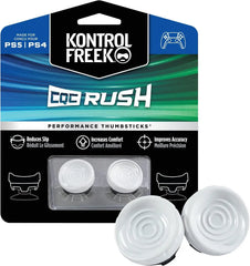 غطاء جديد من قطعتين من Freek Galaxy Performance Thumb Grip Caps من السيليكون لعصا التحكم التناظرية PS5 Dualsenese PS4Controller غطاء سيليكون