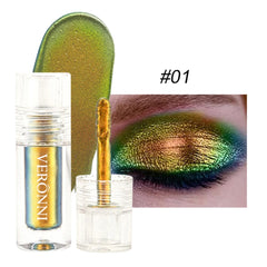 Chrome Shifting Pigments Chameleon Liquid Eyeshadow Shiny Long Lasting Multichrome High Eyeshadow Liquid Eye Makeup Art Cosmetic