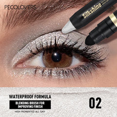 1PC Eye Brightening, Sponge Tip, Easy To Apply, Even and Smooth, 2-in-1 Eye Shadow Stick, Perfect for Music Festivals