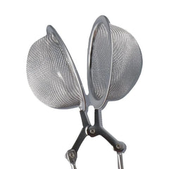 Stainless Steel Spoon Tea Ball Infuser Filter Squeeze Leaves Herb Mesh Strainer Tea Infuser In Mesh Tea Ball Filter with Handle