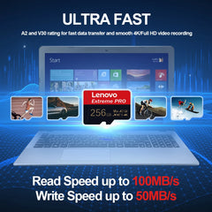 100% Original Lenovo 2TB Micro TF SD Card Class 10 TF Card 32GB 64GB 128GB 512GB SD Card for GoPro Hero 12 Memory Card