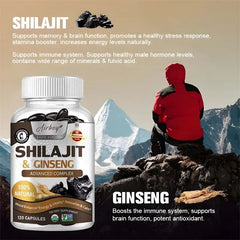 Shilajit - Energy Boost, Enhanced Performance, Promote Heart and Blood Circulation Health